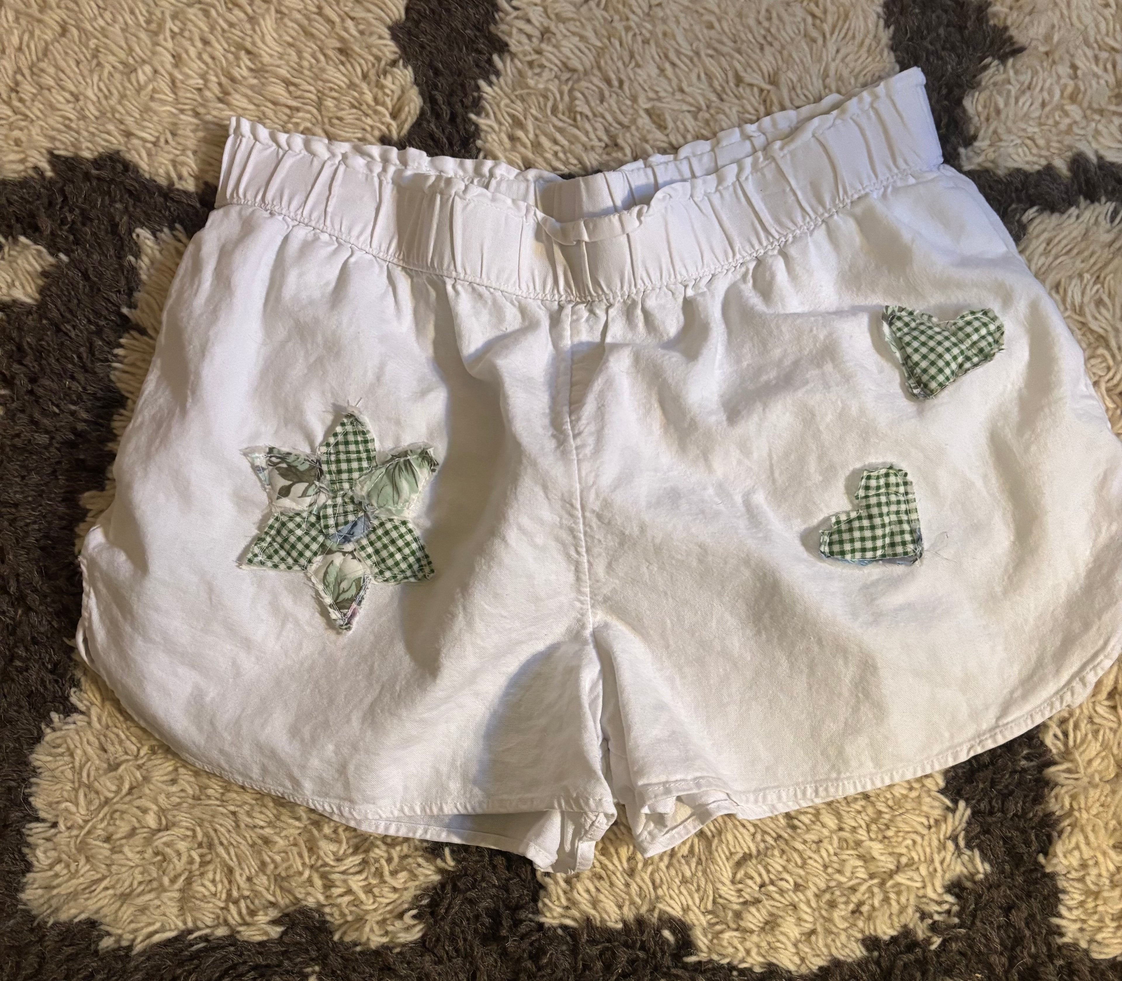Upcycled linen Shorts
